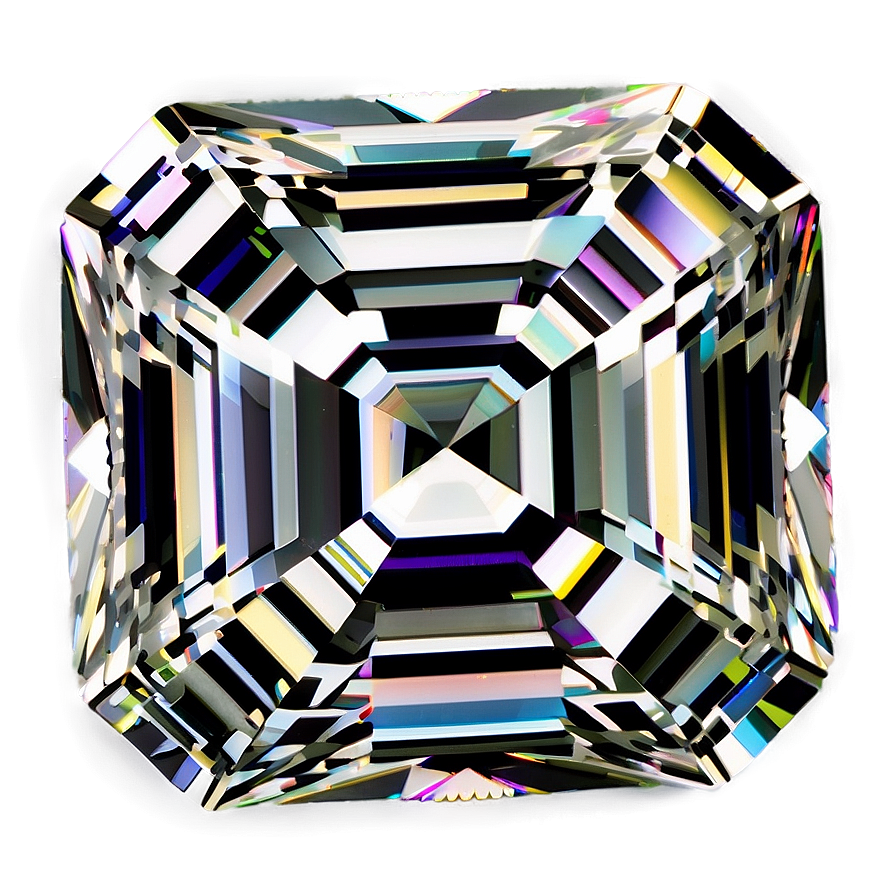 Asscher Cut Diamonds Png 37 PNG Image