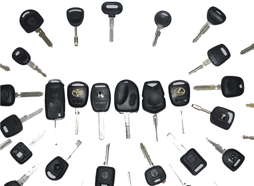 Assorted_ Car_ Keys_ Collection PNG Image