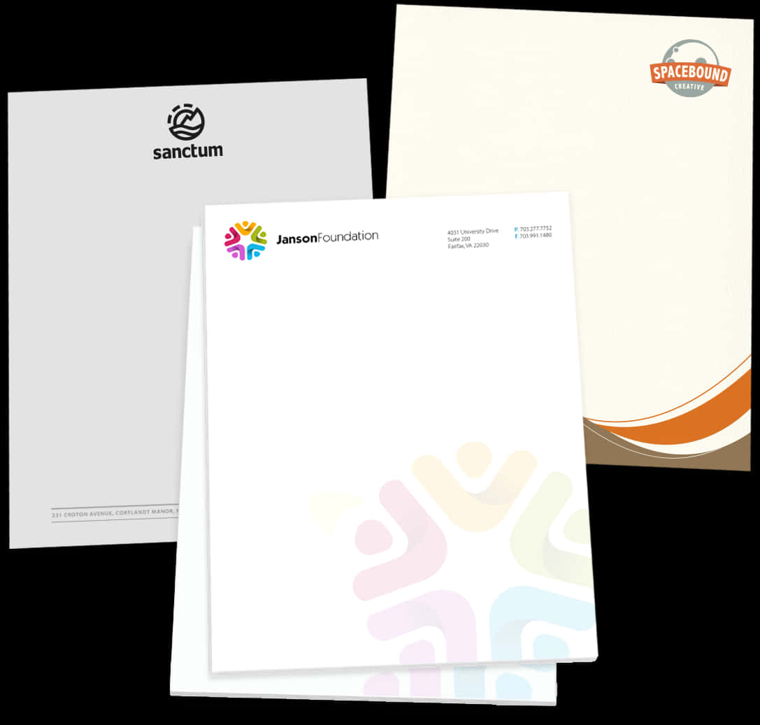 Assorted Company Letterheads PNG Image