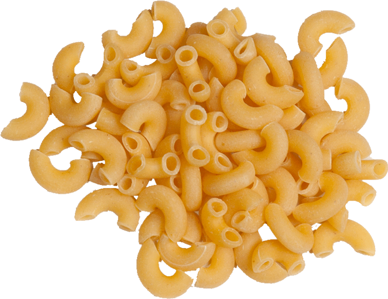 Assorted Dry Pasta Shapes PNG Image