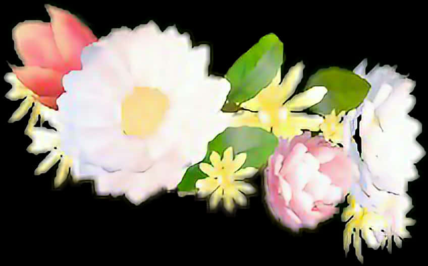 Assorted Floral Arrangement PNG Image