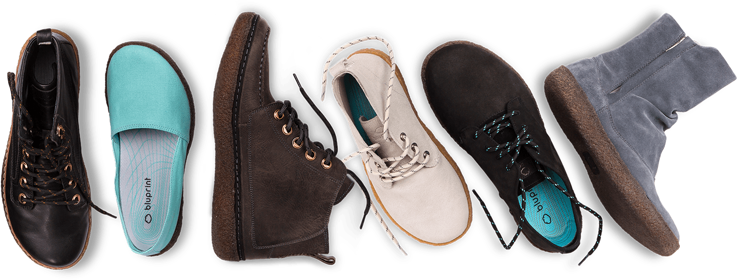 Assorted Footwear Collection PNG Image