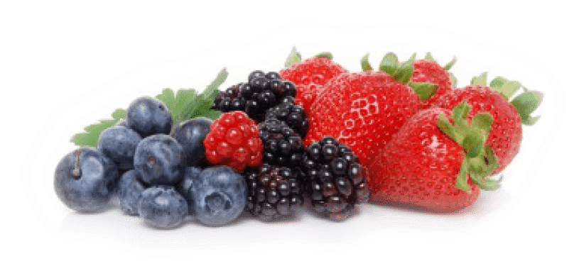 Assorted Fresh Berries PNG Image