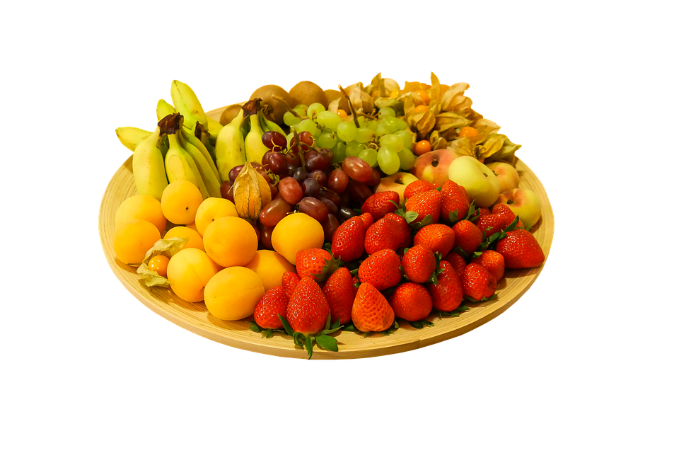 Assorted Fruit Platter PNG Image