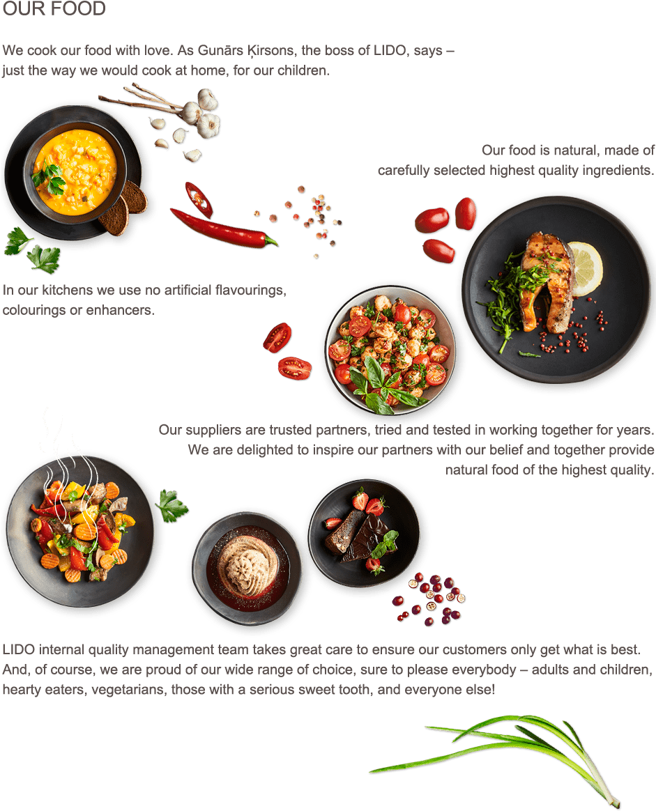 Assorted Gourmet Dishes Display PNG Image