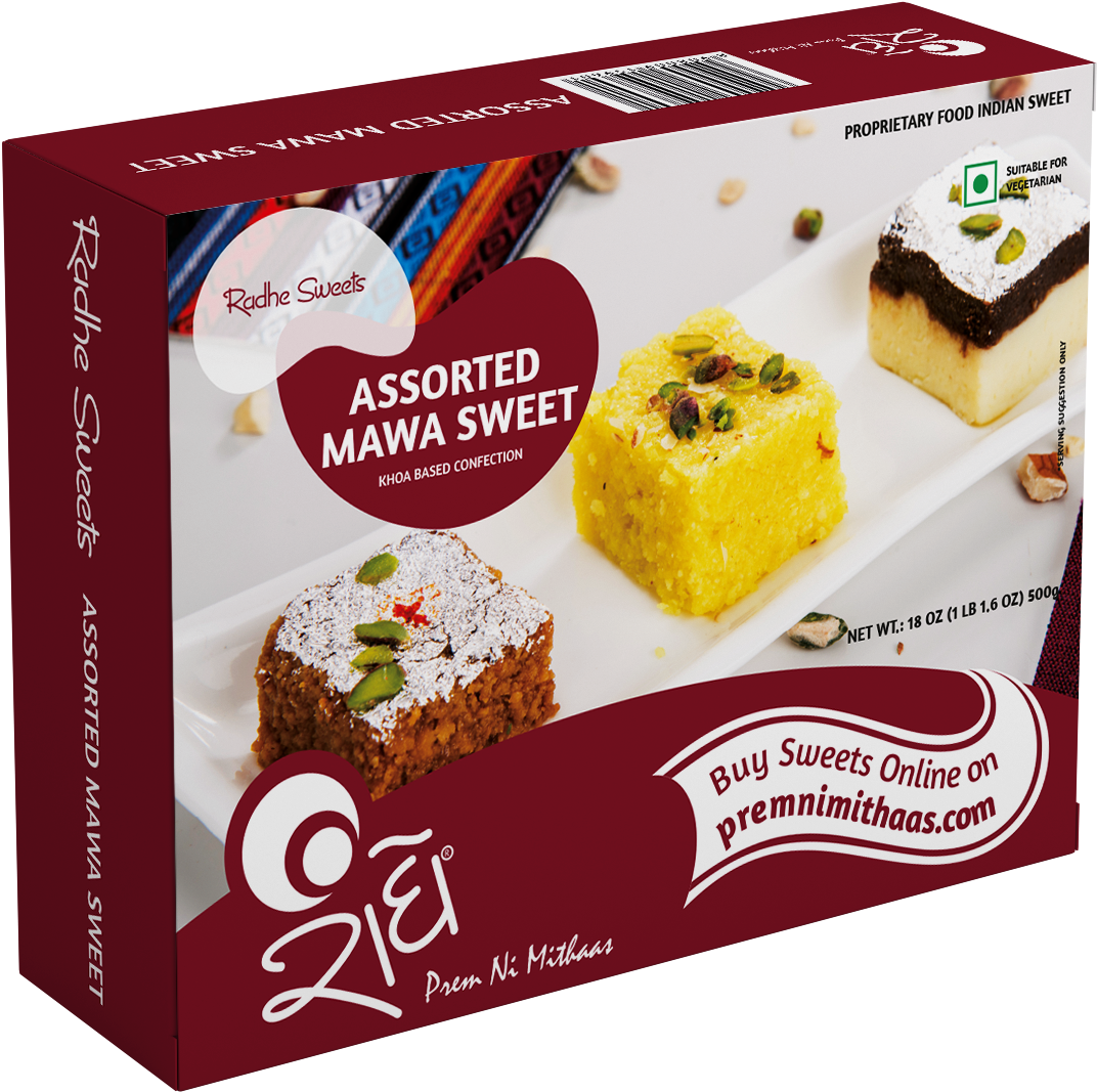 Assorted_ Mawa_ Sweet_ Box PNG Image