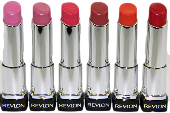 Assorted Revlon Lipsticks PNG Image