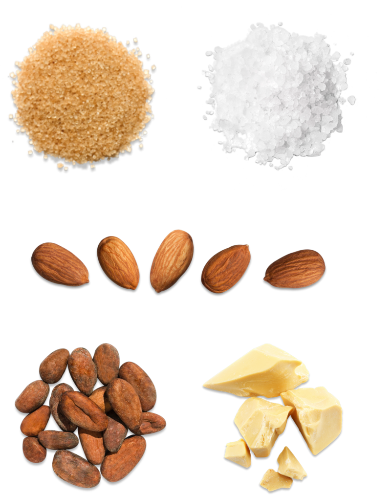 Assorted Sweet Ingredients Top View PNG Image