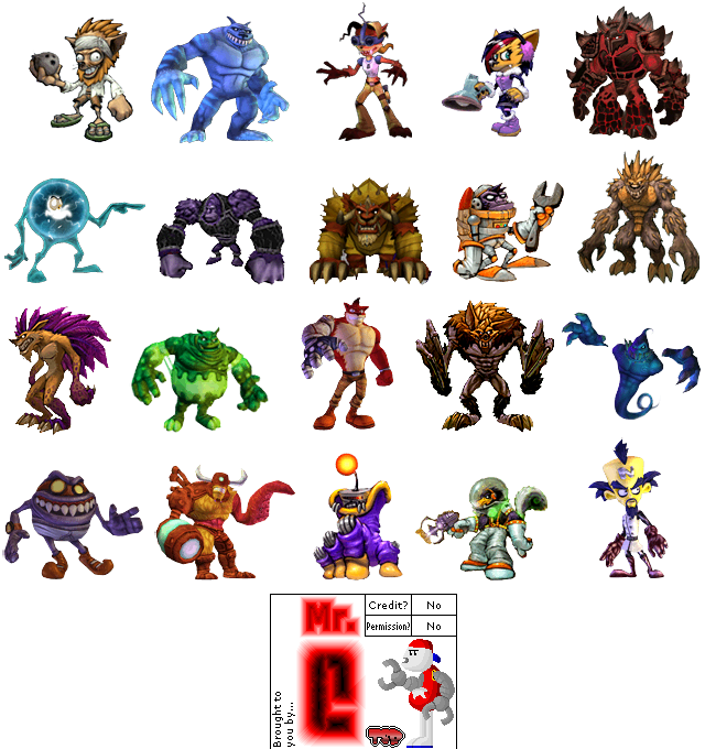 Assorted_ Video_ Game_ Characters_ Collection PNG Image