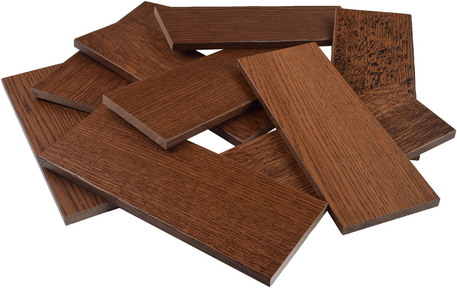 Assorted Wooden Floor Samples PNG Image