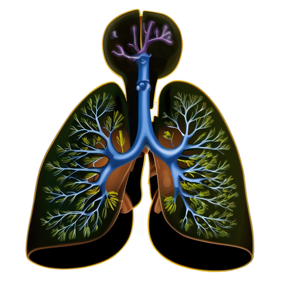 Asthma Affected Lung Png 65 PNG Image