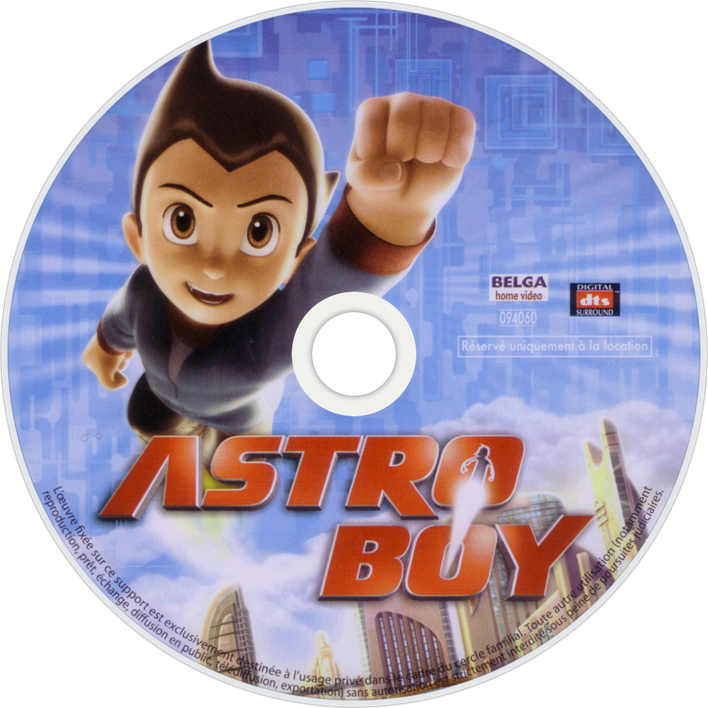 Astro Boy D V D Cover Art PNG Image