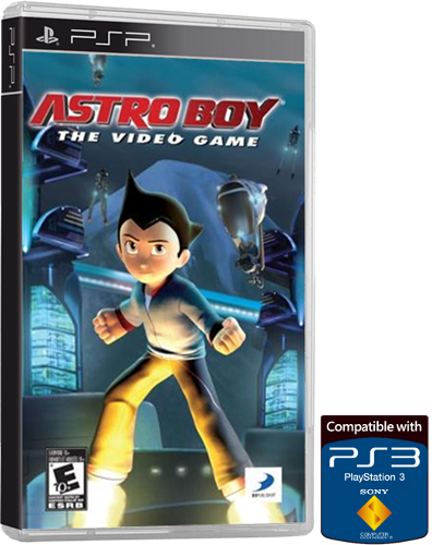 Astro Boy P S P Video Game Cover PNG Image