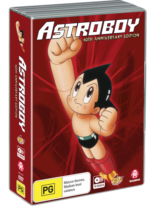 Astro Boy40th Anniversary Edition D V D Set PNG Image