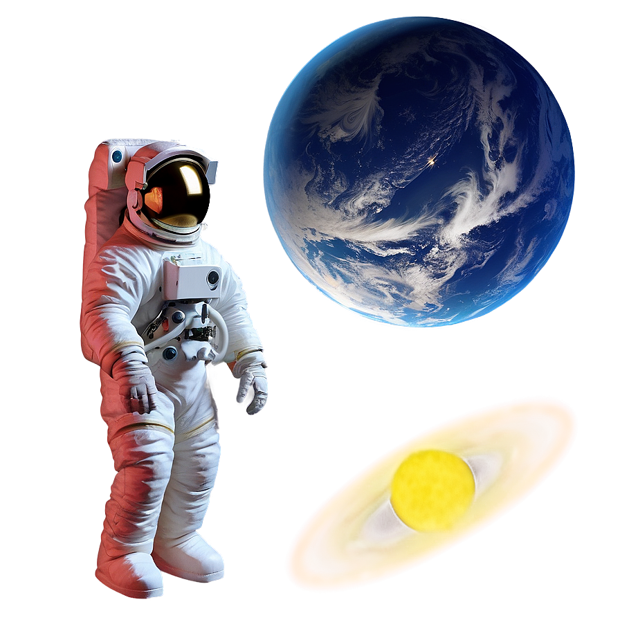 Astronaut And Comet Png 05212024 PNG Image