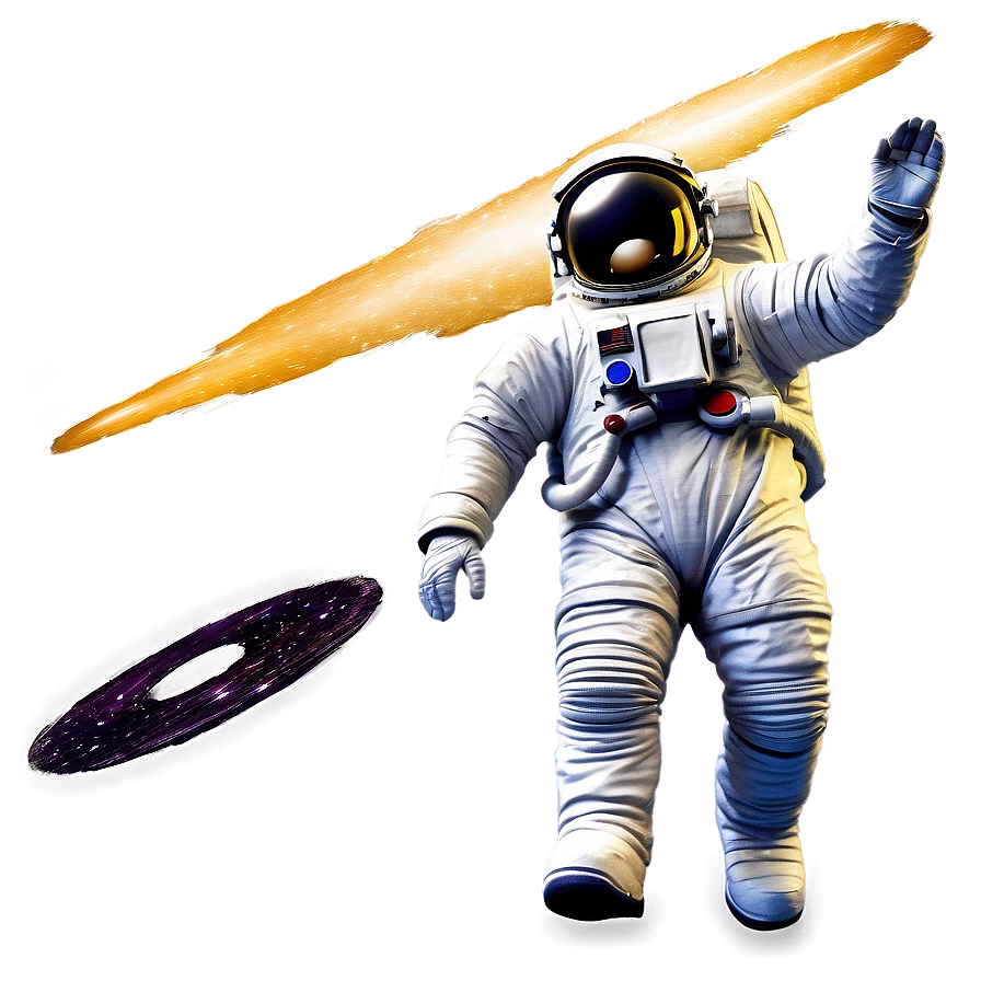 Astronaut And Stars Png Yus81 PNG Image