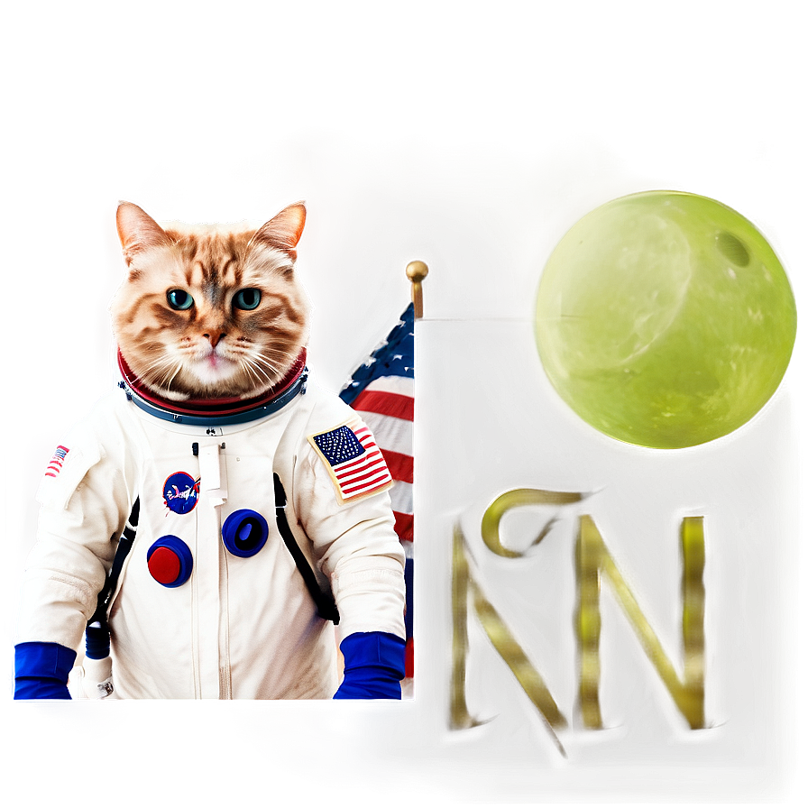 Astronaut Cat Png Rrw78 PNG Image