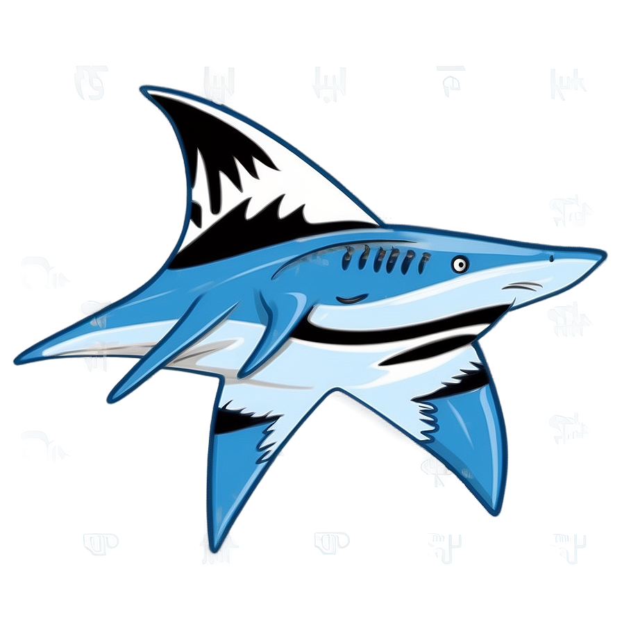 Astronaut Shark Cartoon Png Tvj54 PNG Image