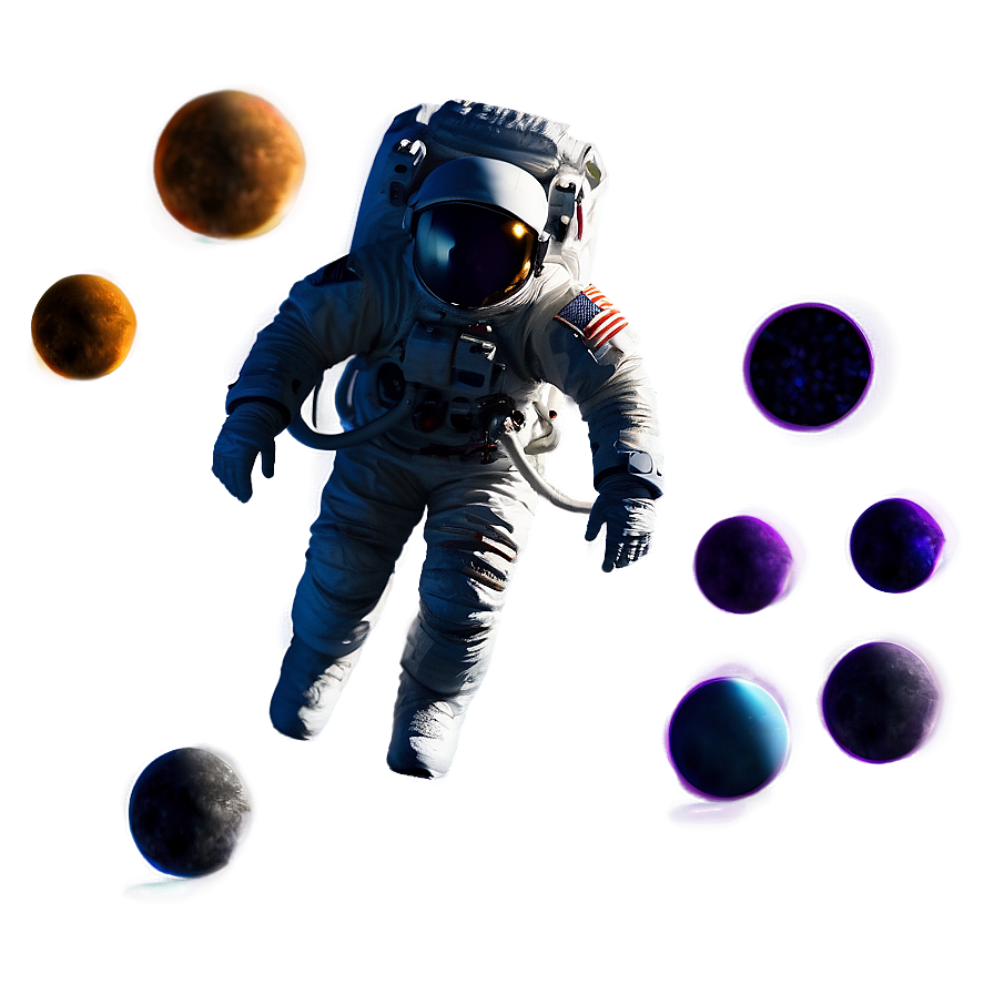 Astronaut Silhouette Png Nxs PNG Image