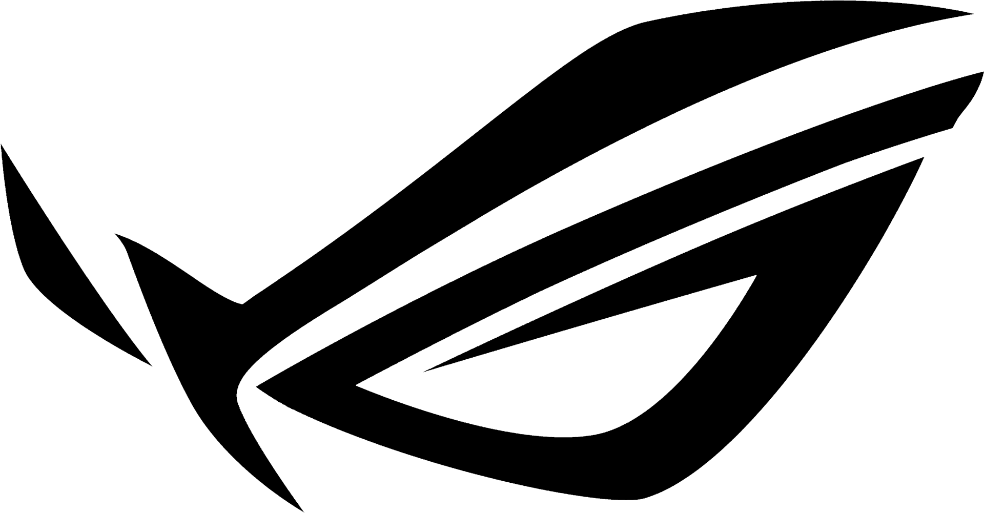 Asus Logo Black Background PNG Image