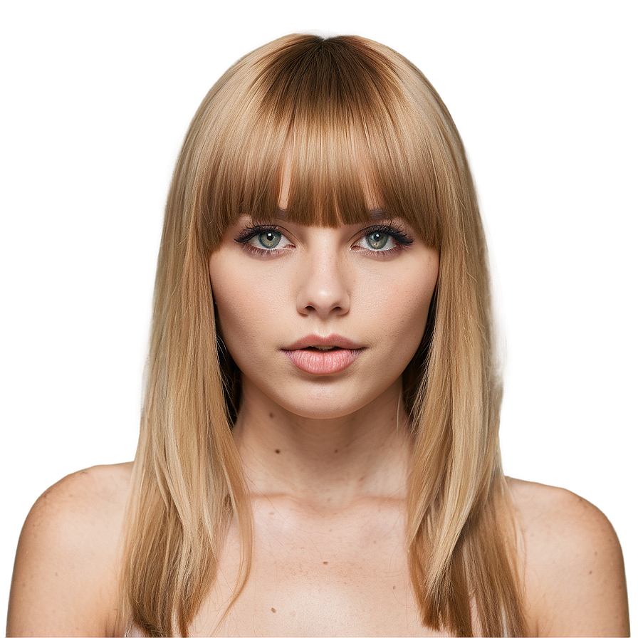 Asymmetrical Bangs Cut Png Mqc30 PNG Image