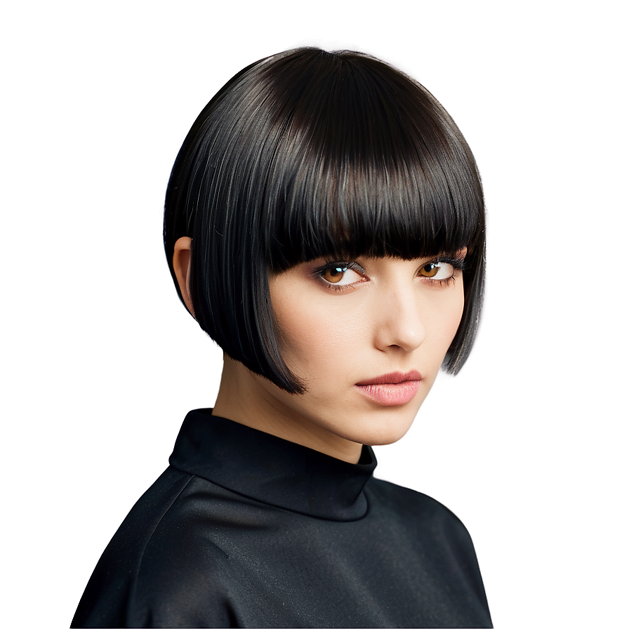 Asymmetrical Bowl Cut Png 67 PNG Image