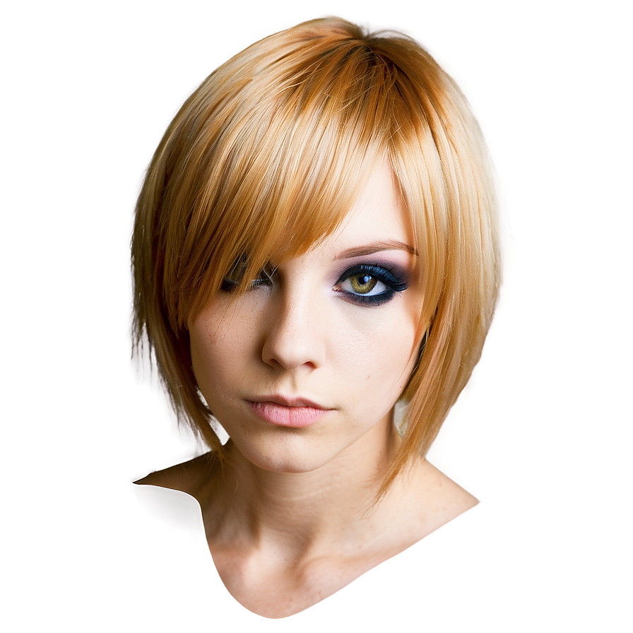 Asymmetrical Emo Haircut Png Tqv46 PNG Image