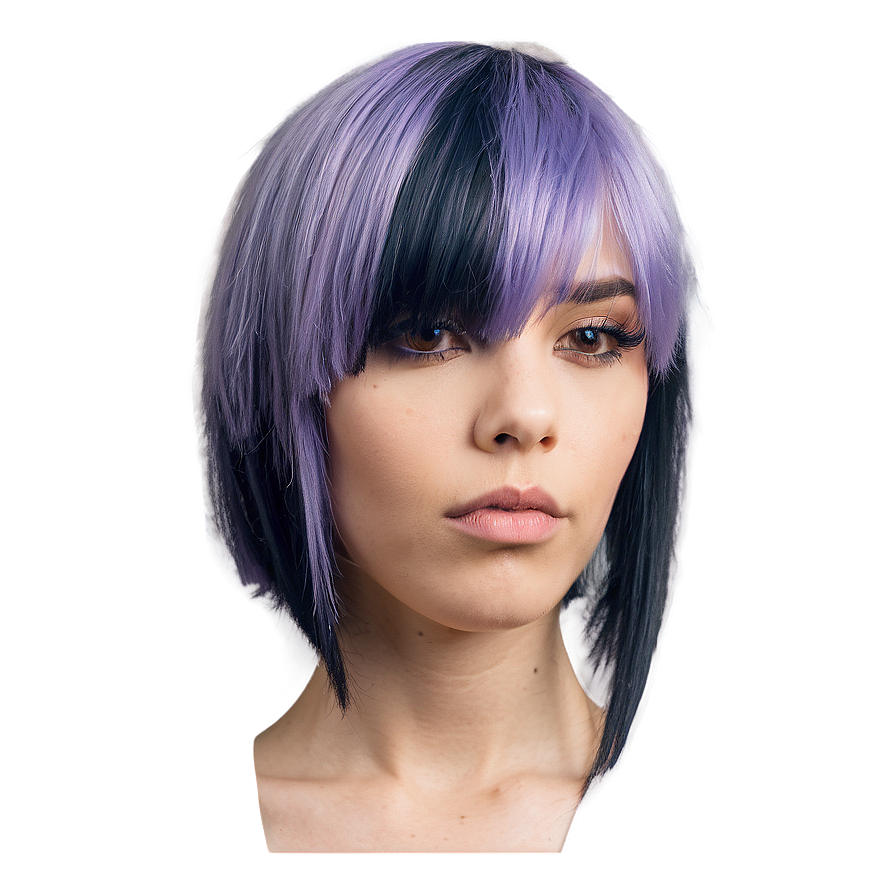 Asymmetrical Emo Haircut Png Wga34 PNG Image