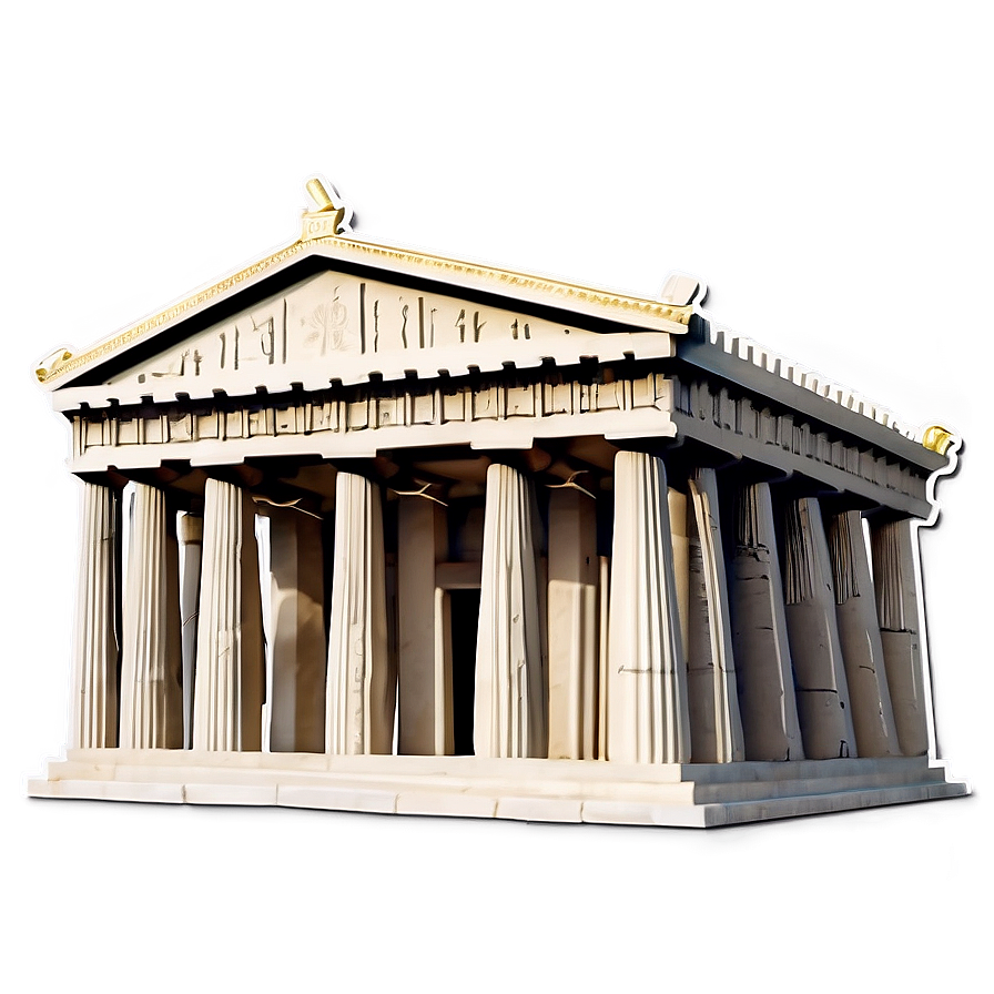 Athens Parthenon Icon Png 06252024 PNG Image