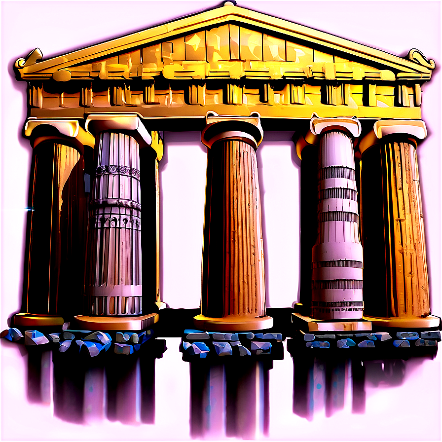 Athens Parthenon Icon Png 06252024 PNG Image