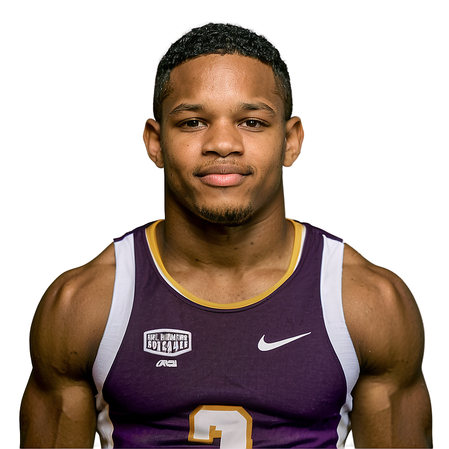 Athlete Portrait Josh Jacobs PNG Image