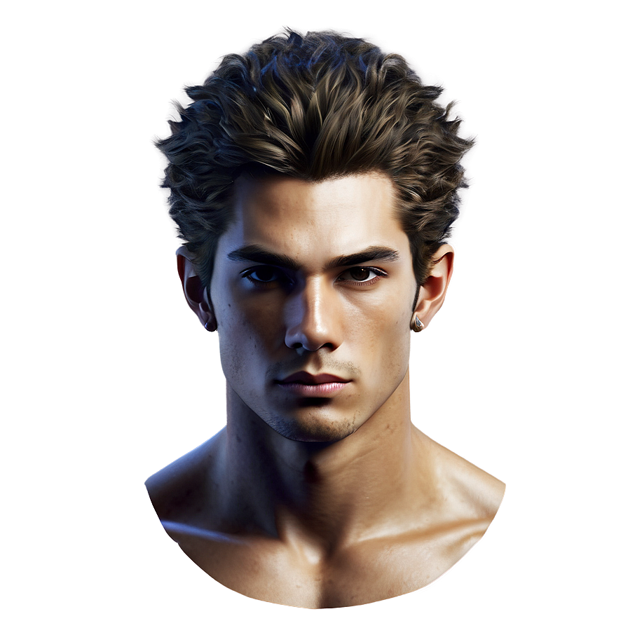 Athletic Boy Hair Png 06282024 PNG Image