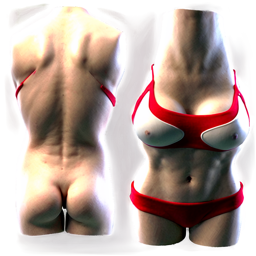 Athletic Female Torso Png 06282024 PNG Image