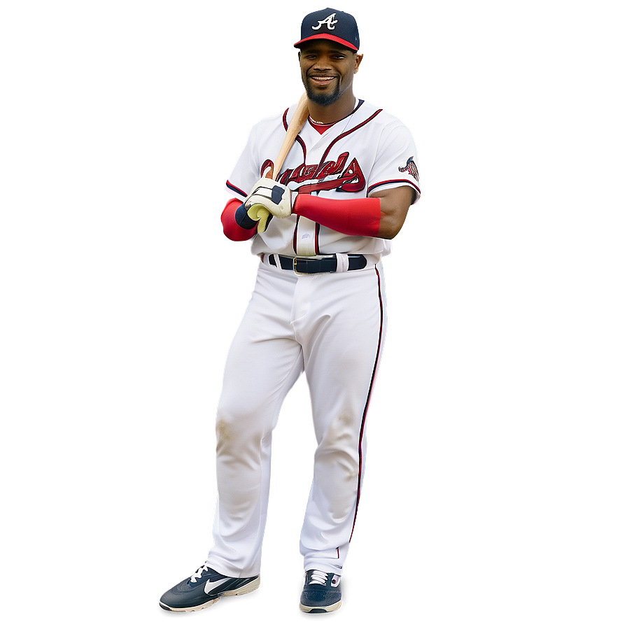 Atlanta Braves All-star Players Png Trg PNG Image