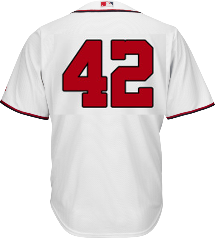 Atlanta Braves Number42 Jersey PNG Image