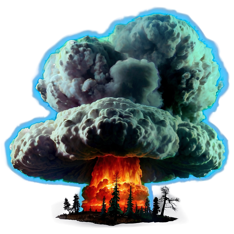 Atomic Bomb Mushroom Cloud Png 06122024 PNG Image