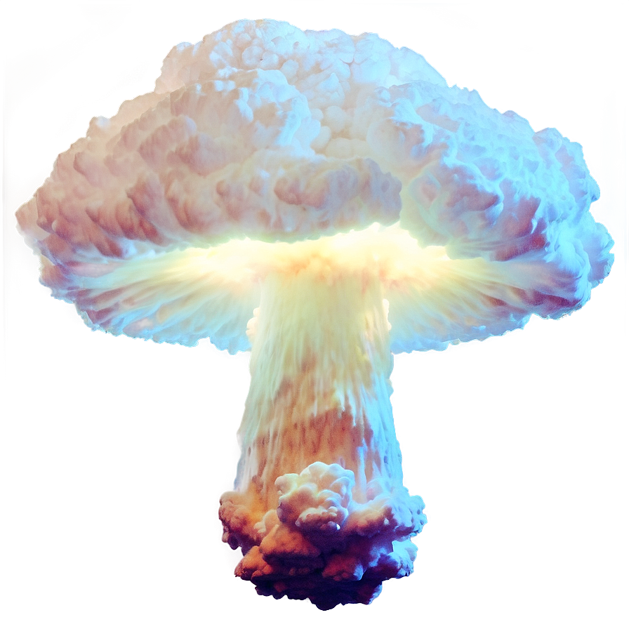 Atomic Bomb Mushroom Cloud Png Prn PNG Image