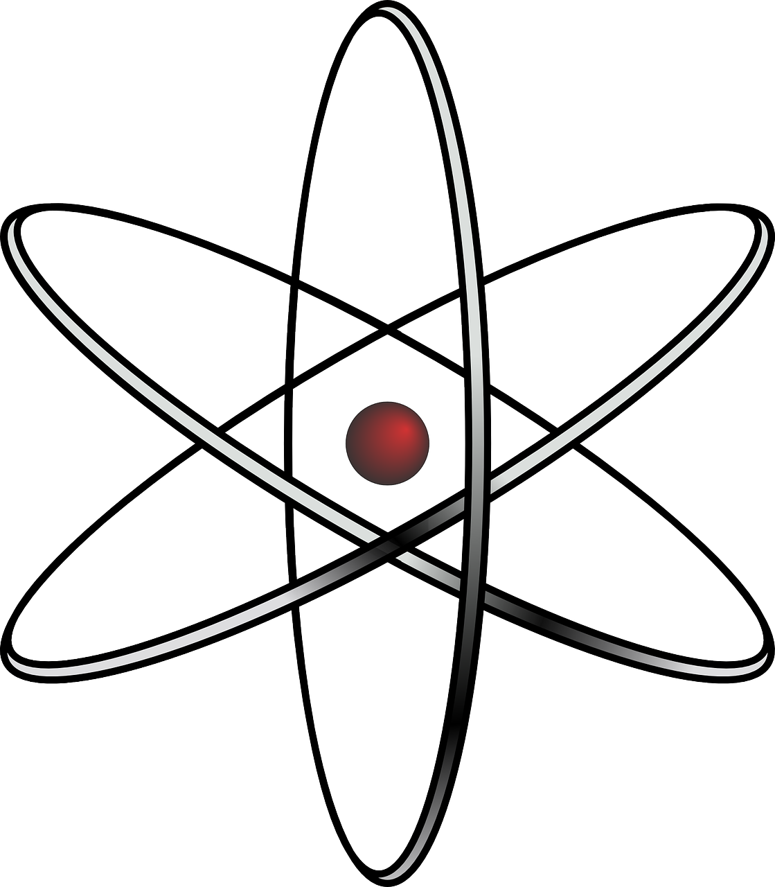 Atomic Structure Illustration PNG Image