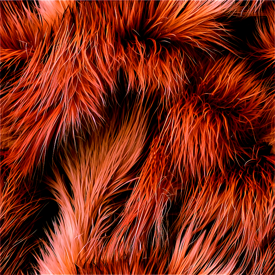 Auburn Fox Fur Png Pvc PNG Image