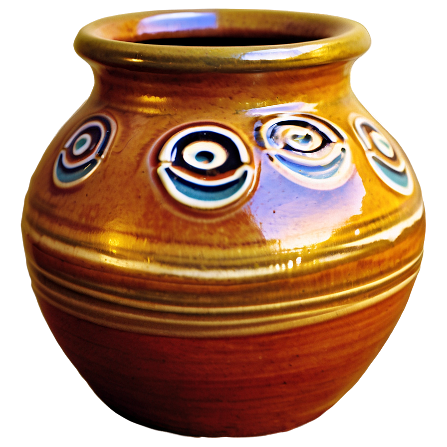 Auburn Glazed Pottery Png 1 PNG Image