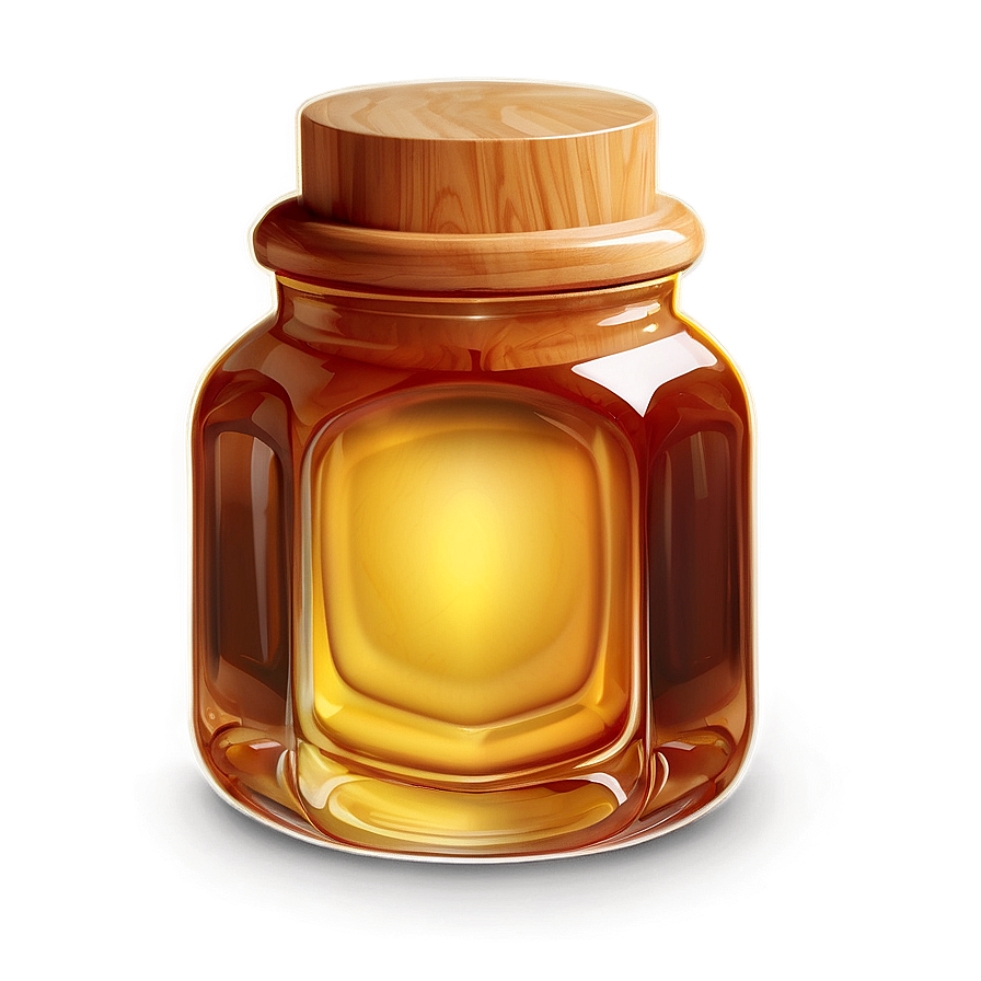 Auburn Honey Jar Png 06252024 PNG Image