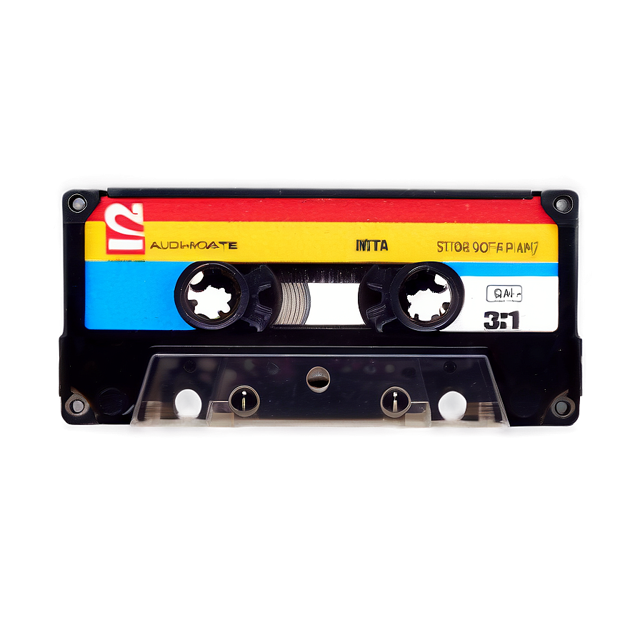 Audio Cassette Tape Png 64 PNG Image