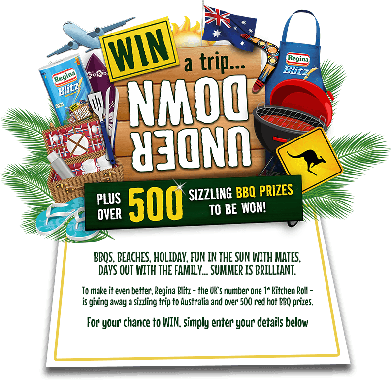 Australia Trip B B Q Contest Promotion PNG Image