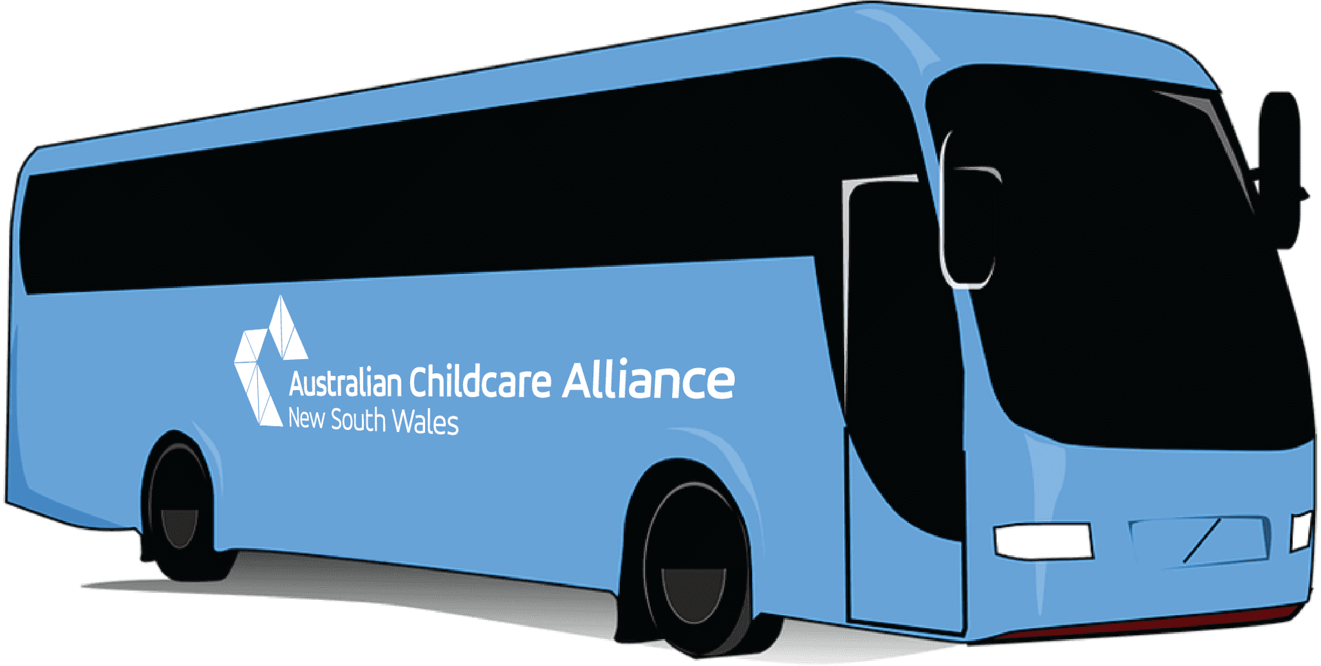 Australian Childcare Alliance Bus PNG Image