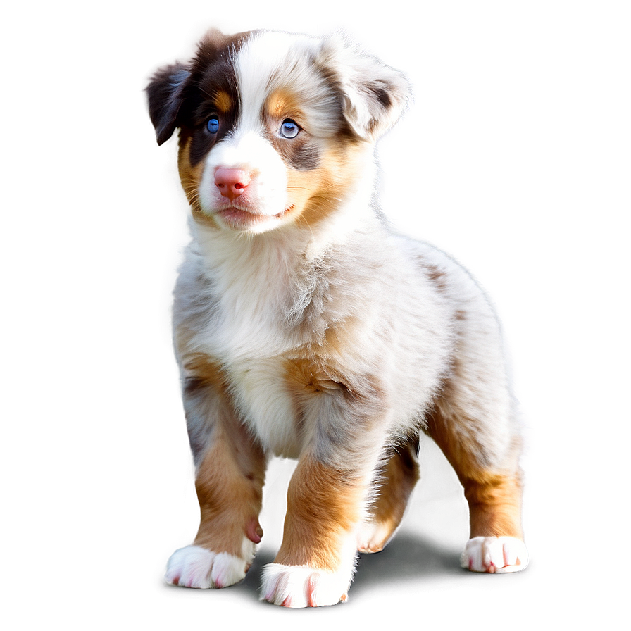 Australian Shepherd Puppy Png 7 PNG Image