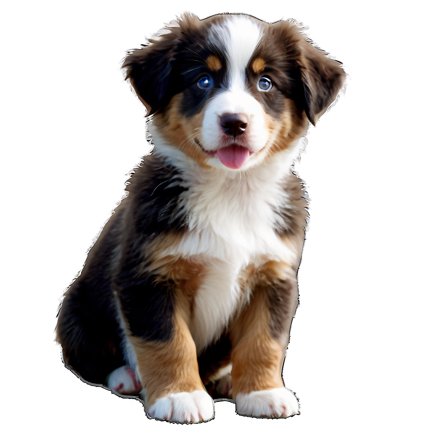 Australian Shepherd Puppy Png Ttc PNG Image