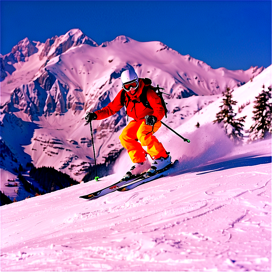 Austrian Alps Skiing Adventure Png 31 PNG Image