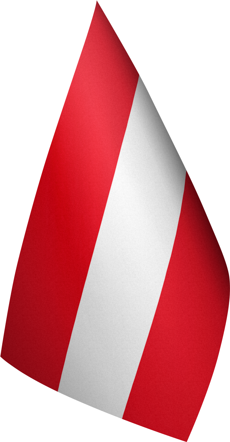 Austrian_ Flag_ Curved_ Design PNG Image