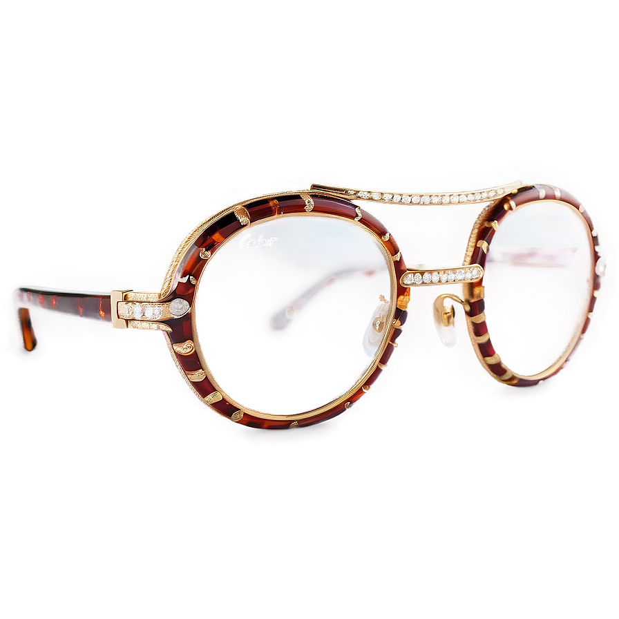 Authentic Cartier Eyeglasses Png 20 PNG Image