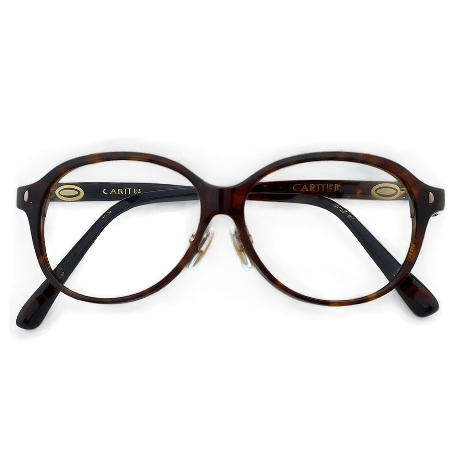 Authentic Cartier Eyeglasses Png Ruq79 PNG Image